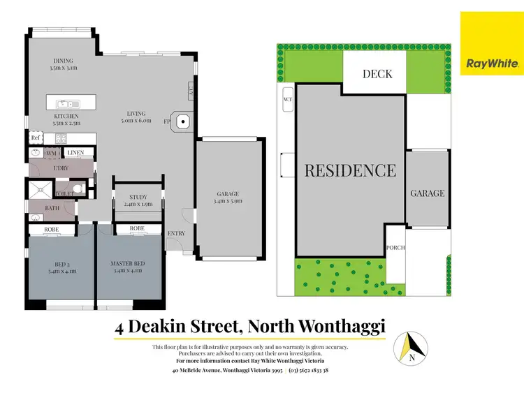Floorplan of Homely house listing, 4 Deakin Street, Wonthaggi VIC 3995