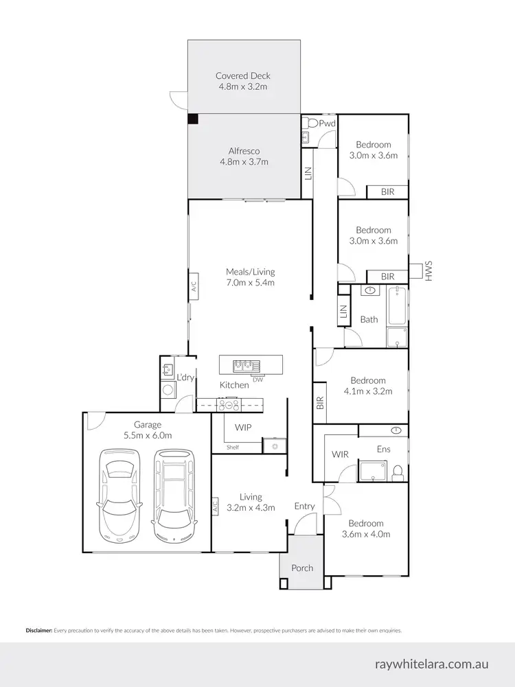 Floorplan of Homely house listing, 11 Moonah Circuit, Lara VIC 3212