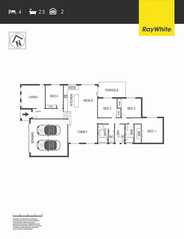 Floorplan of Homely house listing, 6 Alanvale Street, Harrison ACT 2914