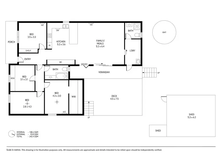 Floorplan of Homely house listing, 9 Pool Street, Birdwood SA 5234