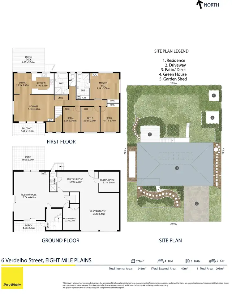 Floorplan of Homely house listing, 6 Verdelho Street, Eight Mile Plains QLD 4113