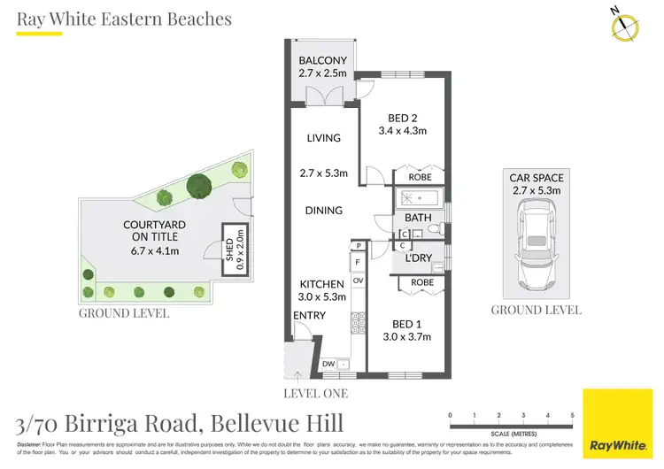 Floorplan of Homely apartment listing, 3/70 Birriga Road, Bellevue Hill NSW 2023