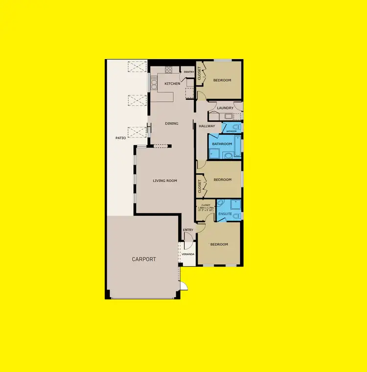 Floorplan of Homely house listing, 29 Sterling Drive, Mildura VIC 3500