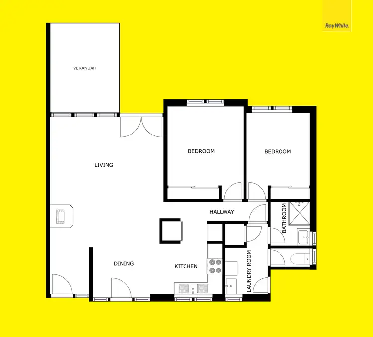 Floorplan of Homely unit listing, 3/4 Amelia Court, Mildura VIC 3500