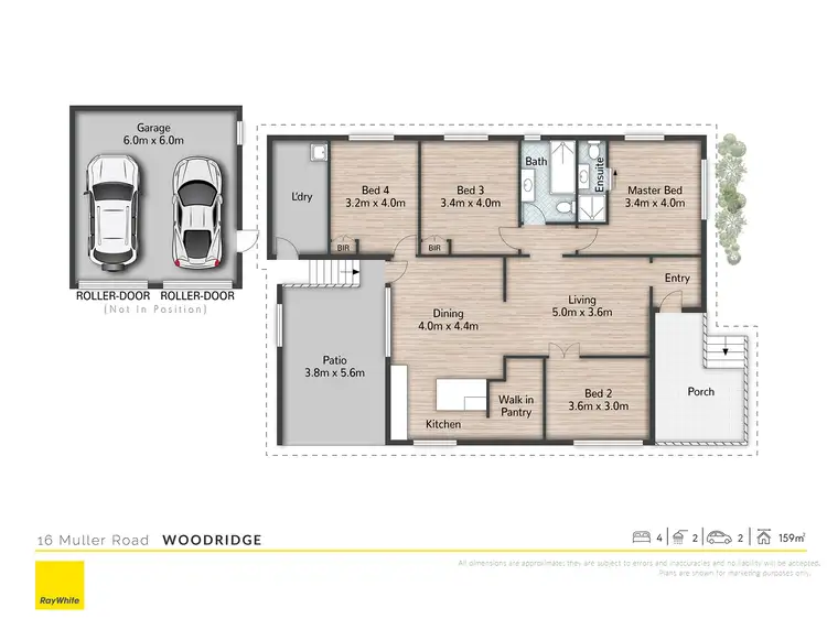 Floorplan of Homely house listing, 16 Muller Road, Woodridge QLD 4114