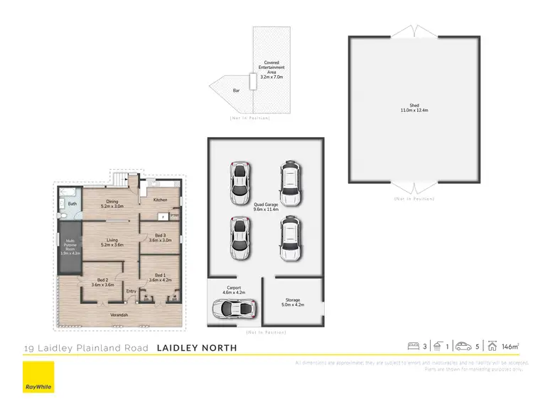 Floorplan of Homely rural property listing, 19 Laidley Plainland Road, Laidley North QLD 4341