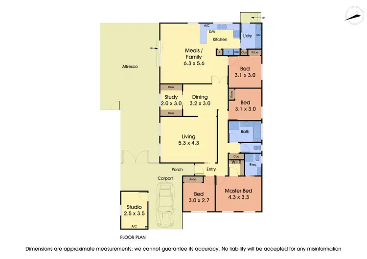 Floorplan of Homely house listing, 16 Coachmans Square, Wantirna VIC 3152