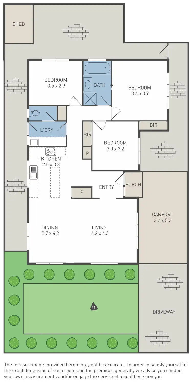 Floorplan of Homely house listing, 1/231 Shaws Road, Werribee VIC 3030