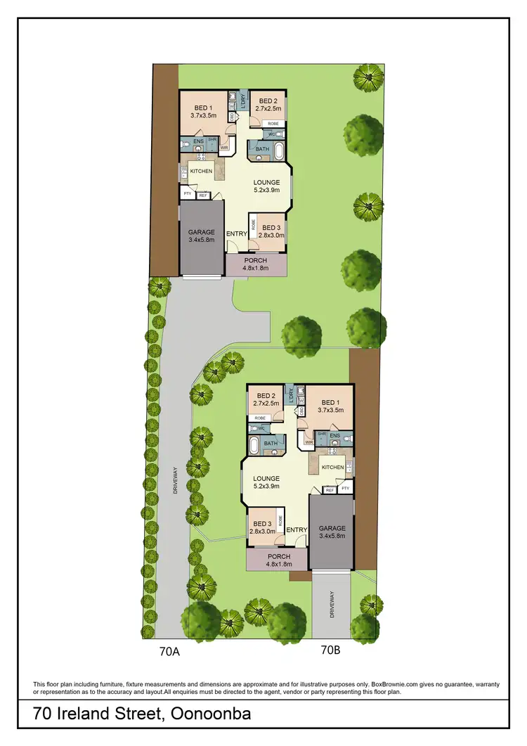 Floorplan of Homely house listing, 70 Ireland Street, Oonoonba QLD 4811