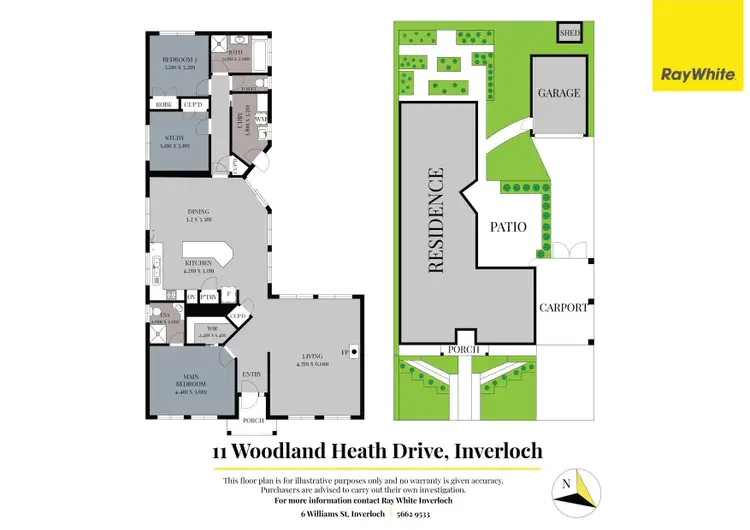 Floorplan of Homely house listing, 11 Woodland Heath Drive, Inverloch VIC 3996