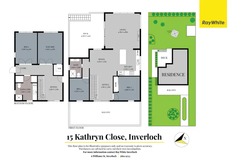 Floorplan of Homely house listing, 15 Kathryn Close, Inverloch VIC 3996
