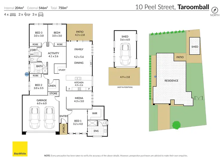 Floorplan of Homely house listing, 10 Peel Street, Taroomball QLD 4703