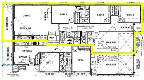 Floorplan of Homely house listing, 1/13 Mcclune Street, Logan Reserve QLD 4133