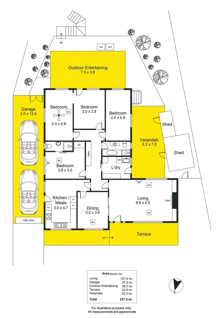 Floorplan of Homely house listing, 16 Bonview Avenue, Panorama SA 5041
