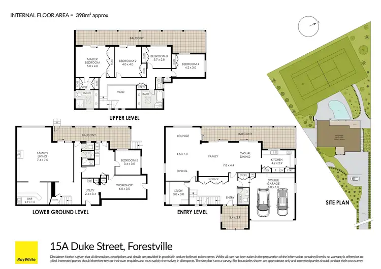 Floorplan of Homely house listing, 15A Duke Street, Forestville NSW 2087