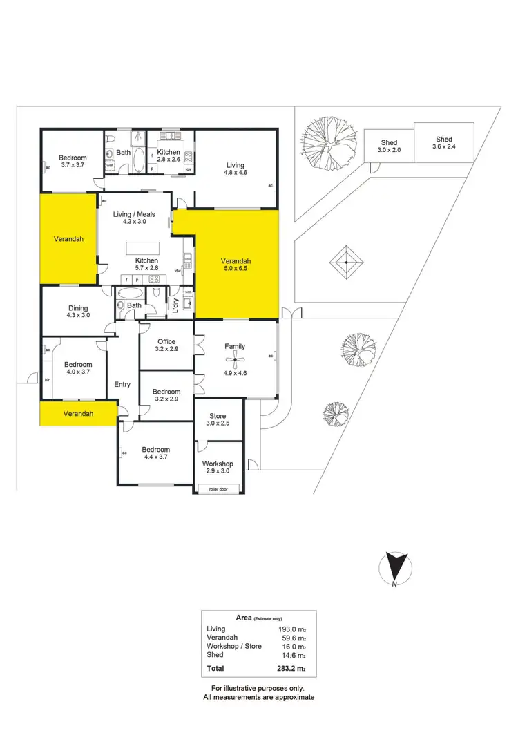 Floorplan of Homely house listing, 3 Bowyer Crescent, Cumberland Park SA 5041