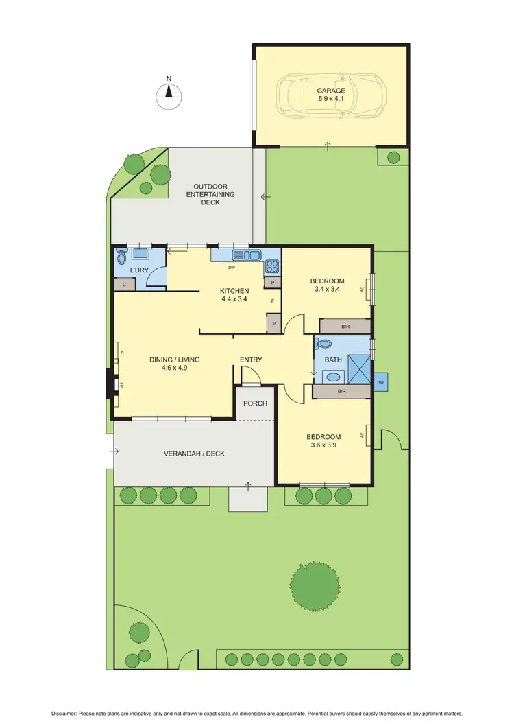 Floorplan of Homely house listing, 1/2 Virginia Street, Pascoe Vale VIC 3044