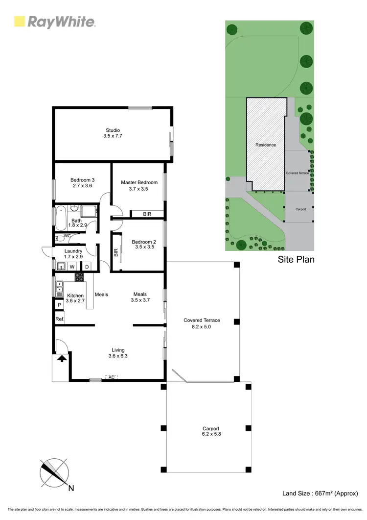 Floorplan of Homely house listing, 3 Raphael Crescent, Frankston VIC 3199