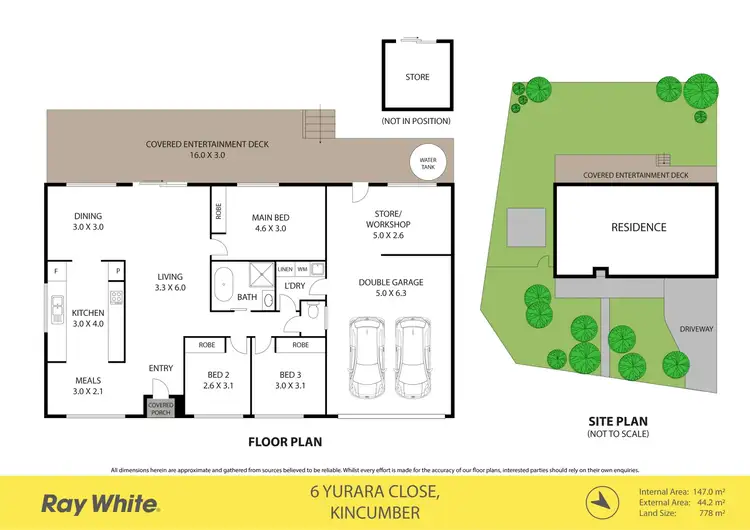 Floorplan of Homely house listing, 6 Yurara Close, Kincumber NSW 2251