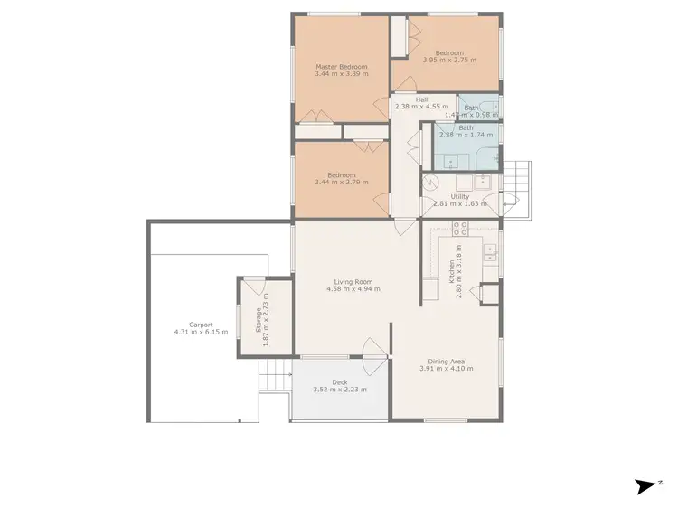 Floorplan of Homely house listing, 21 Centenary Drive, Emerald QLD 4720