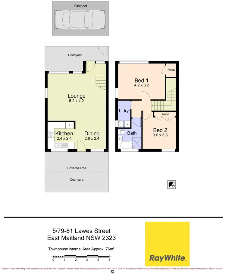 Floorplan of Homely house listing, 5/79-81 Lawes Street, East Maitland NSW 2323