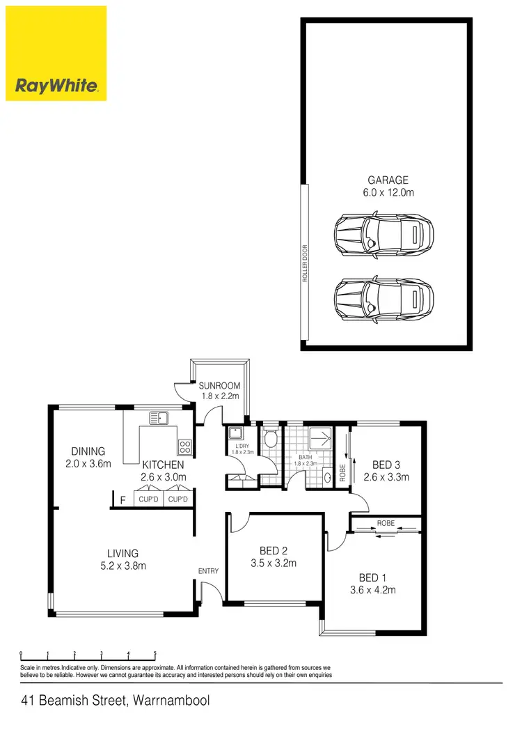 Floorplan of Homely house listing, 41 Beamish Street, Warrnambool VIC 3280