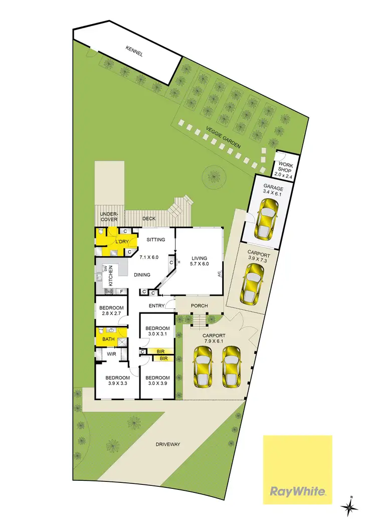 Floorplan of Homely house listing, 88 Heyers Road, Grovedale VIC 3216