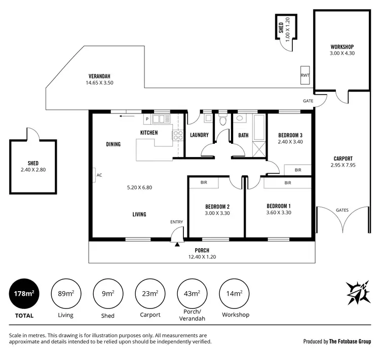 Floorplan of Homely house listing, 1/12 Dean Street, Mount Barker SA 5251
