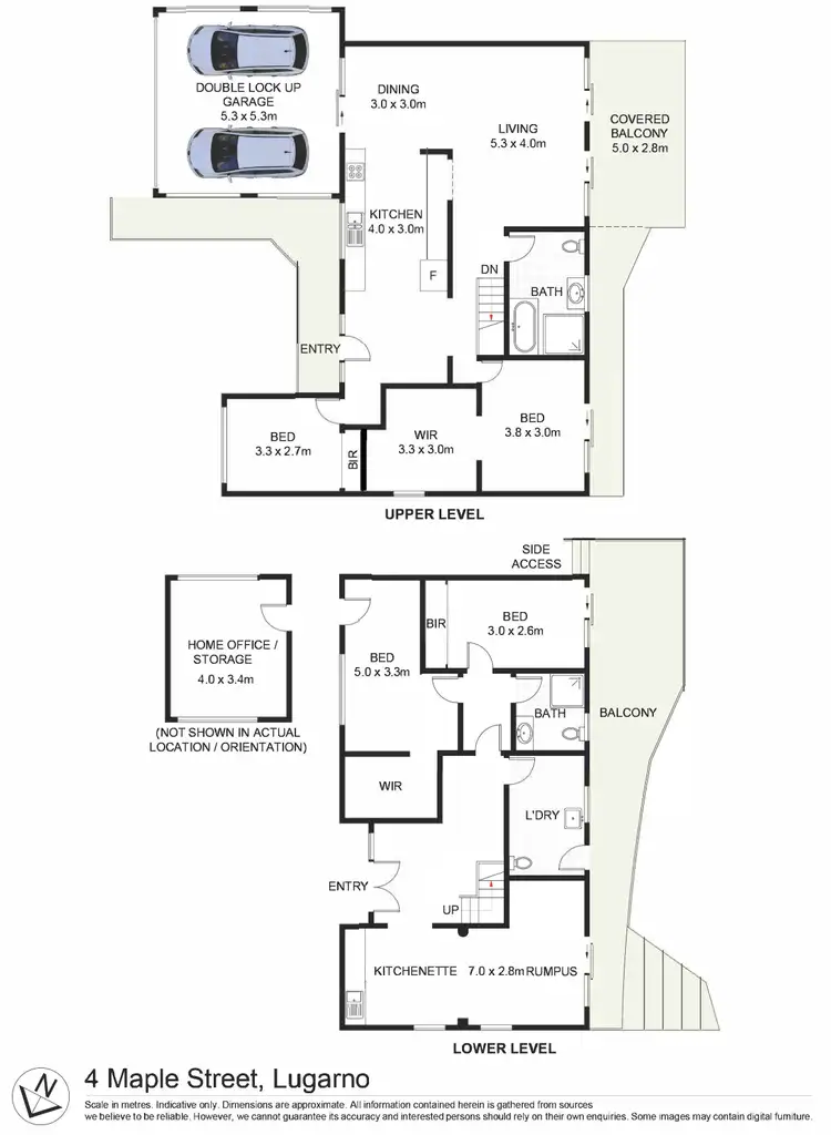 Floorplan of Homely house listing, 4 Maple Street, Lugarno NSW 2210