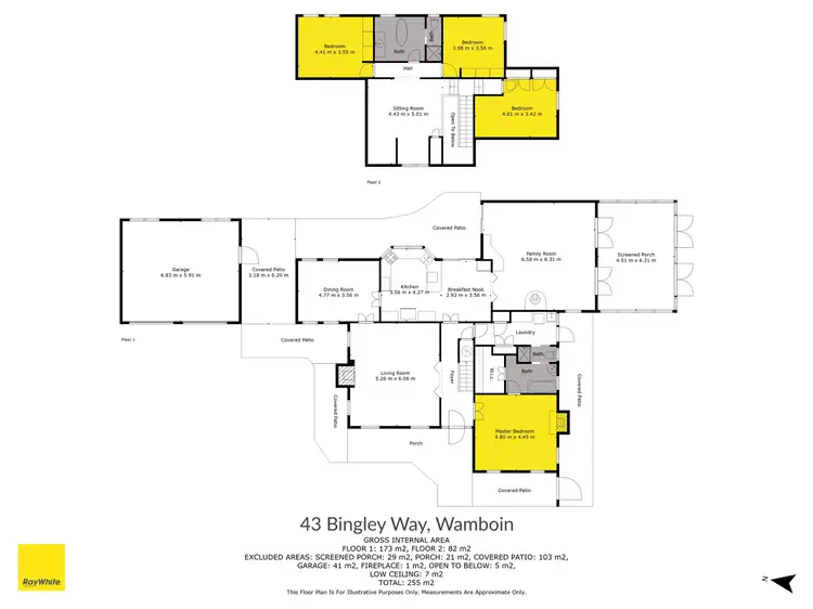 Floorplan of Homely rural property listing, 43 Bingley Way, Wamboin NSW 2620