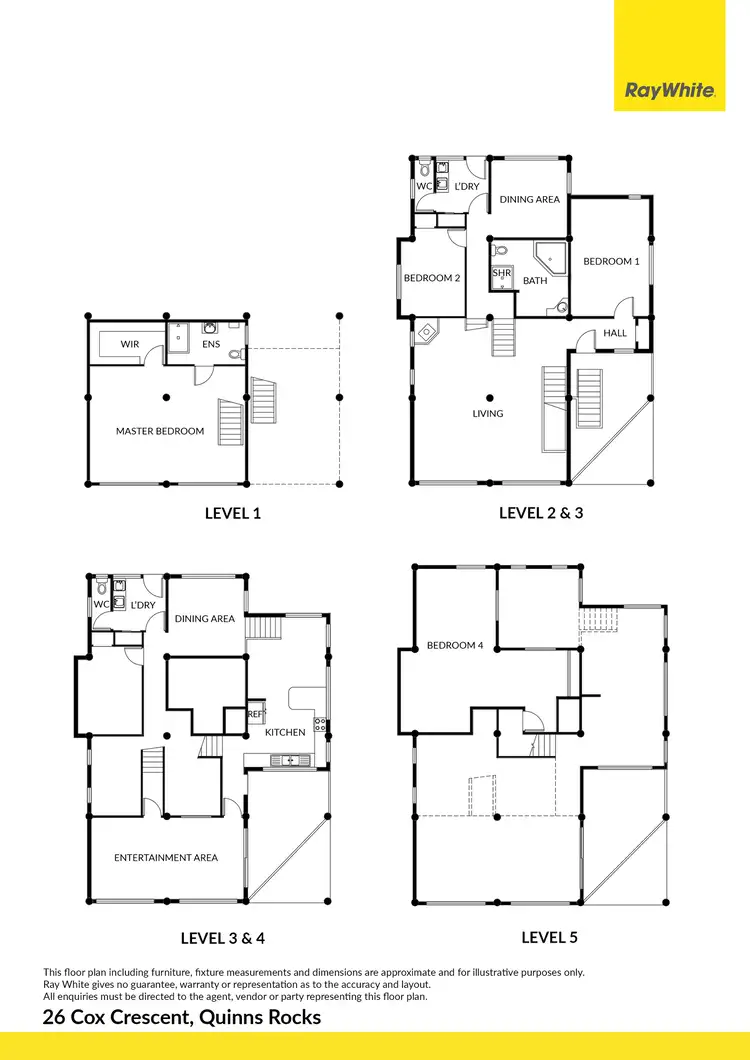 Floorplan of Homely house listing, 26 Cox Crescent, Quinns Rocks WA 6030