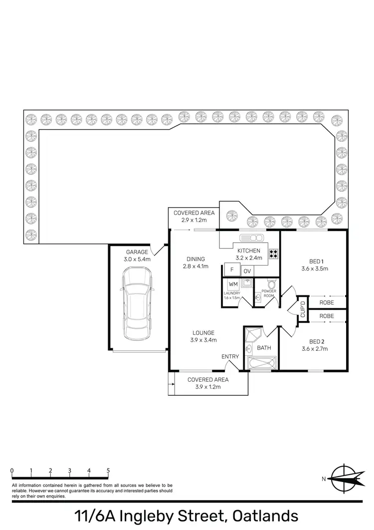 Floorplan of Homely villa listing, 11/6A Ingleby Street, Oatlands NSW 2117