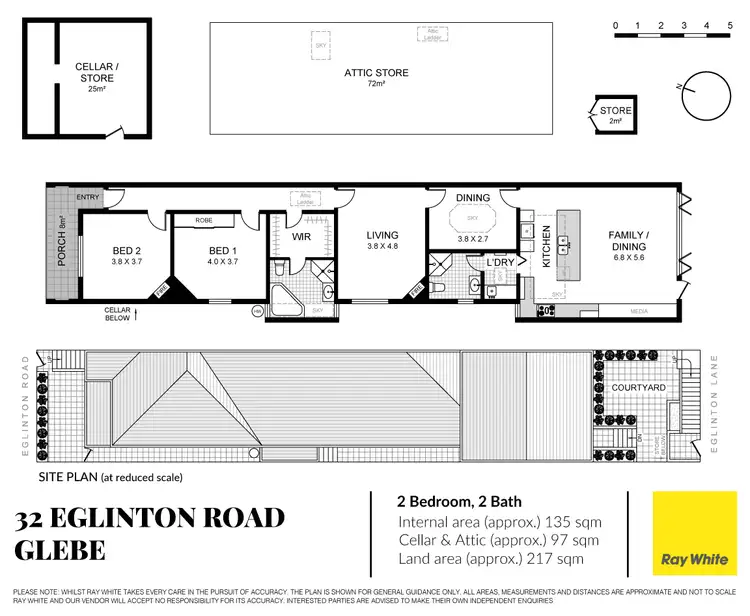 Floorplan of Homely house listing, 32 Eglinton Road, Glebe NSW 2037
