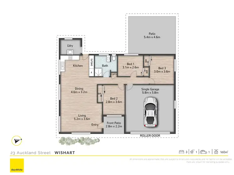Floorplan of Homely house listing, 23 Auckland Street, Wishart QLD 4122