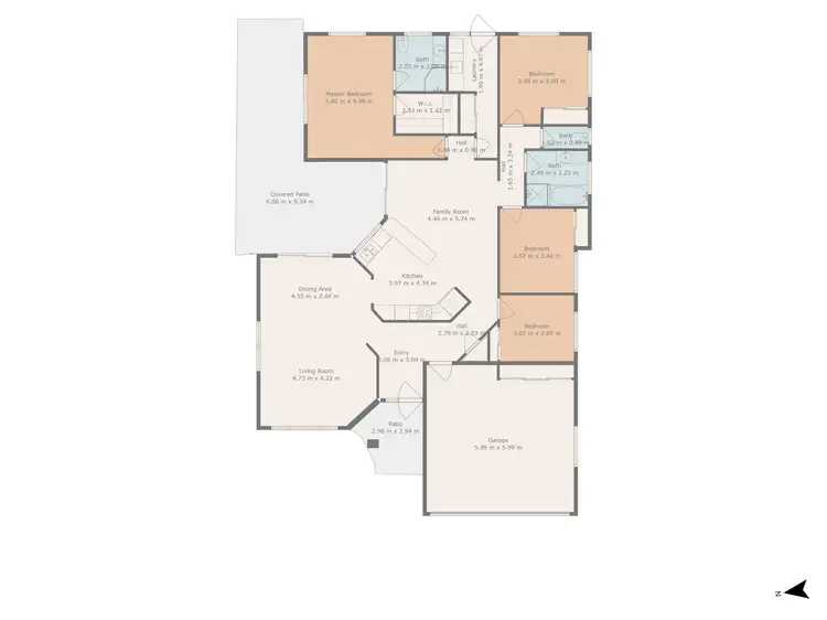 Floorplan of Homely house listing, 9 Tineele Place, Emerald QLD 4720