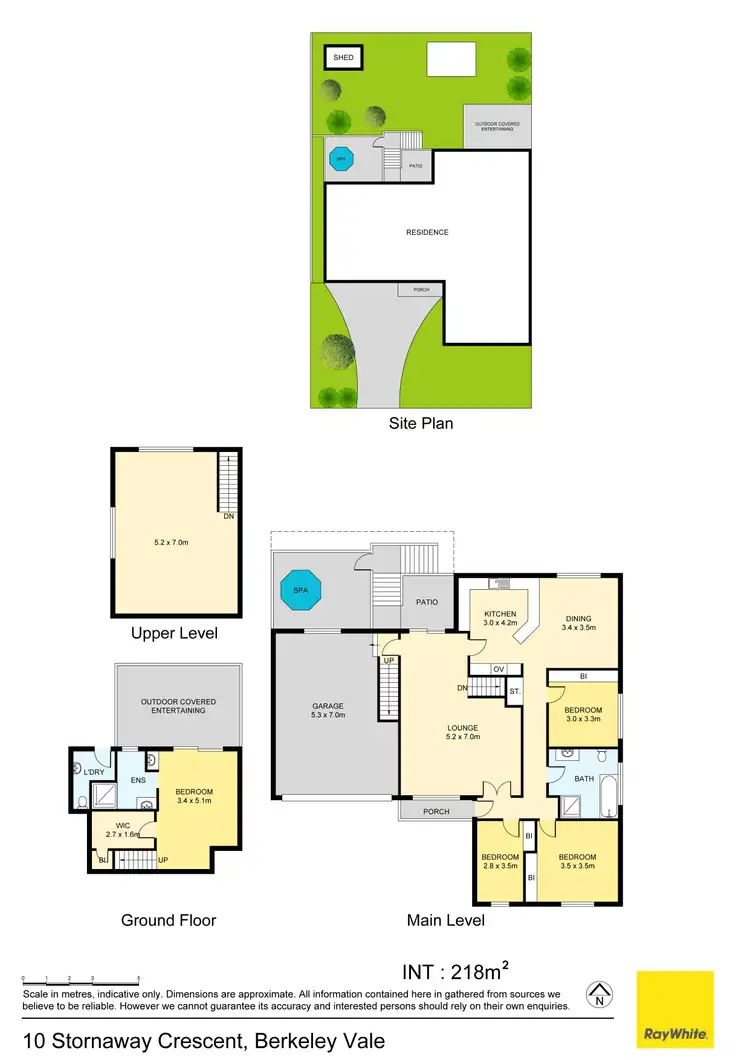 Floorplan of Homely house listing, 10 Stornaway Crescent, Berkeley Vale NSW 2261