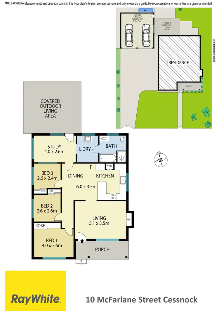 Floorplan of Homely house listing, 10 McFarlane Street, Cessnock NSW 2325