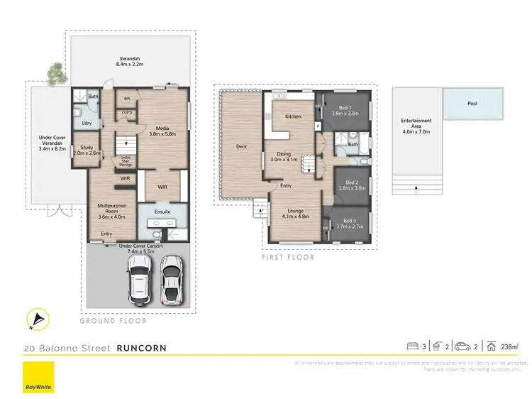 Floorplan of Homely house listing, 20 Balonne Street, Runcorn QLD 4113
