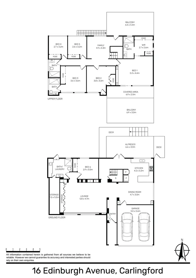 Floorplan of Homely house listing, 16 Edinburgh Avenue, Carlingford NSW 2118
