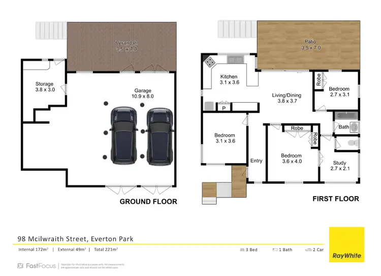 Floorplan of Homely house listing, 98 Mcilwraith Street, Everton Park QLD 4053