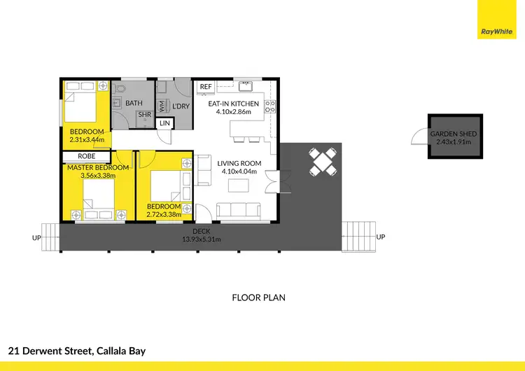 Floorplan of Homely house listing, 21 Derwent Street, Callala Bay NSW 2540