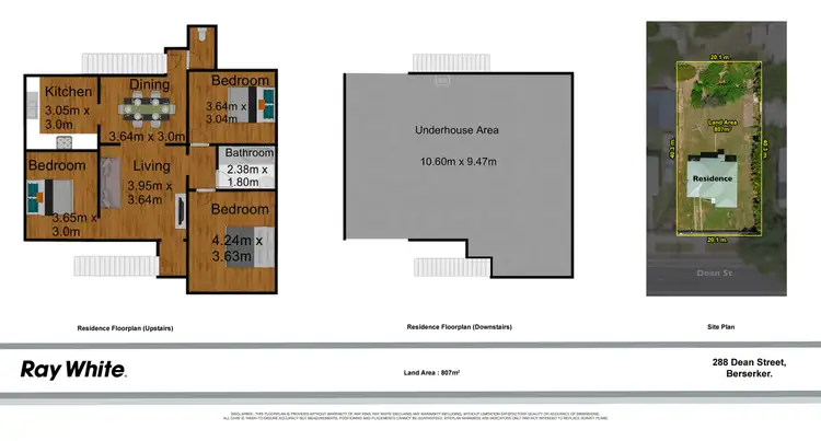 Floorplan of Homely house listing, 288 Dean Street, Berserker QLD 4701