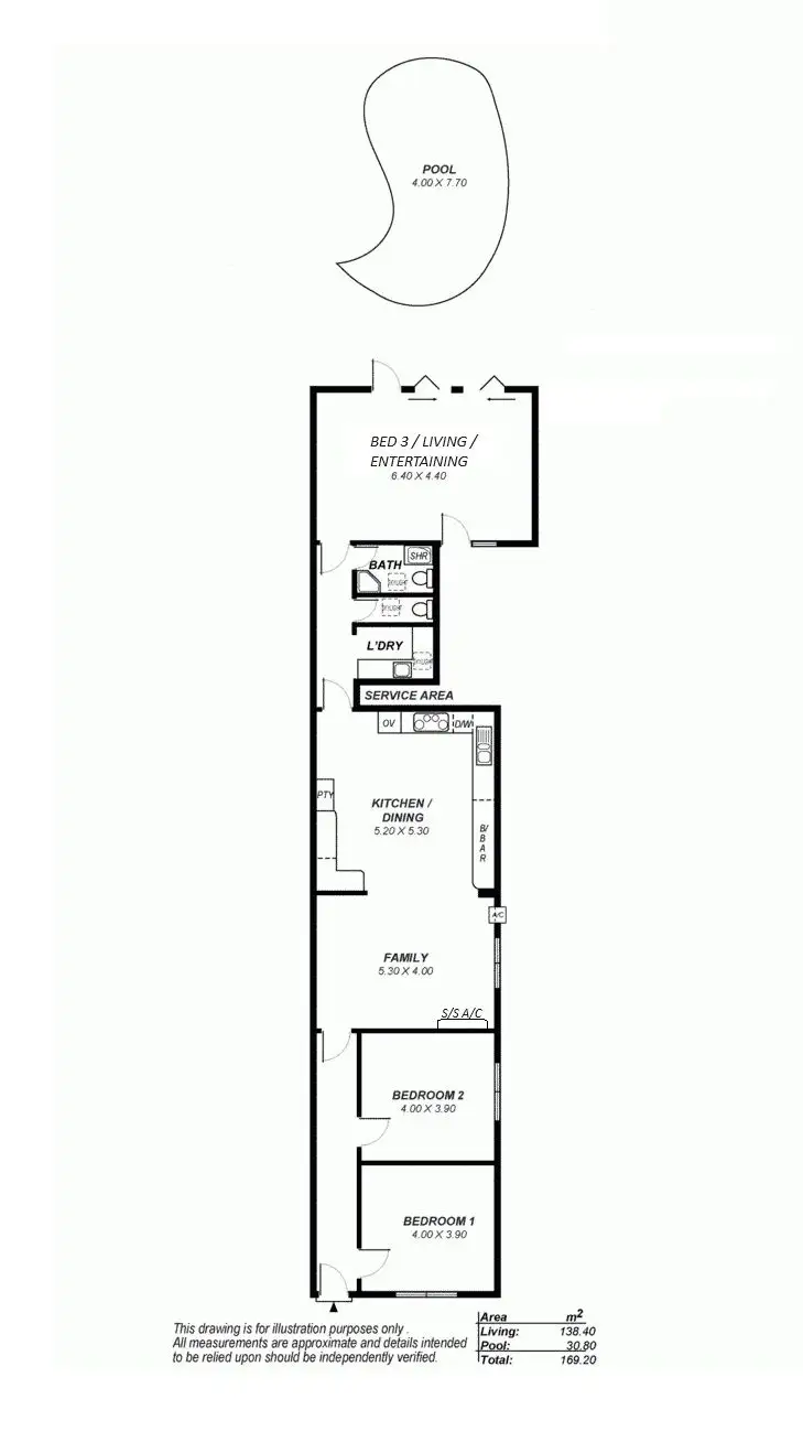 Floorplan of Homely house listing, 53 Marion Street, Unley SA 5061