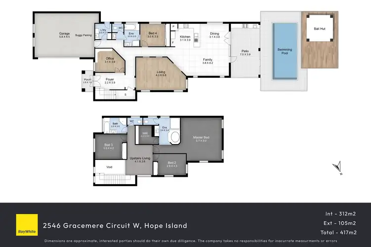 Floorplan of Homely house listing, 2546 Gracemere Circuit West, Hope Island QLD 4212