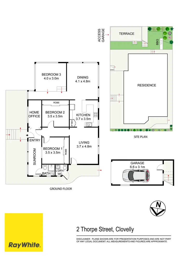 Floorplan of Homely house listing, 2 Thorpe Street, Clovelly NSW 2031