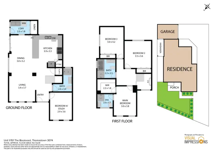 Floorplan of Homely house listing, 1/151 The Boulevard, Thomastown VIC 3074