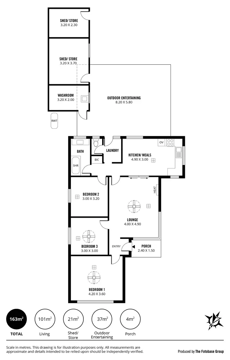Floorplan of Homely house listing, 8 Cross Street, Queenstown SA 5014