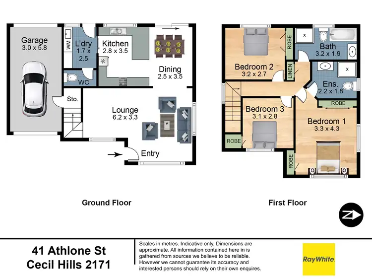 Floorplan of Homely house listing, 41 Athlone Street, Cecil Hills NSW 2171
