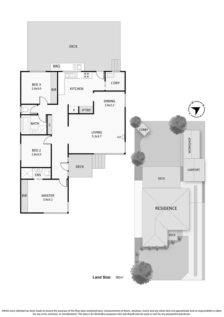 Floorplan of Homely house listing, 77 Woolston Drive, Frankston South VIC 3199
