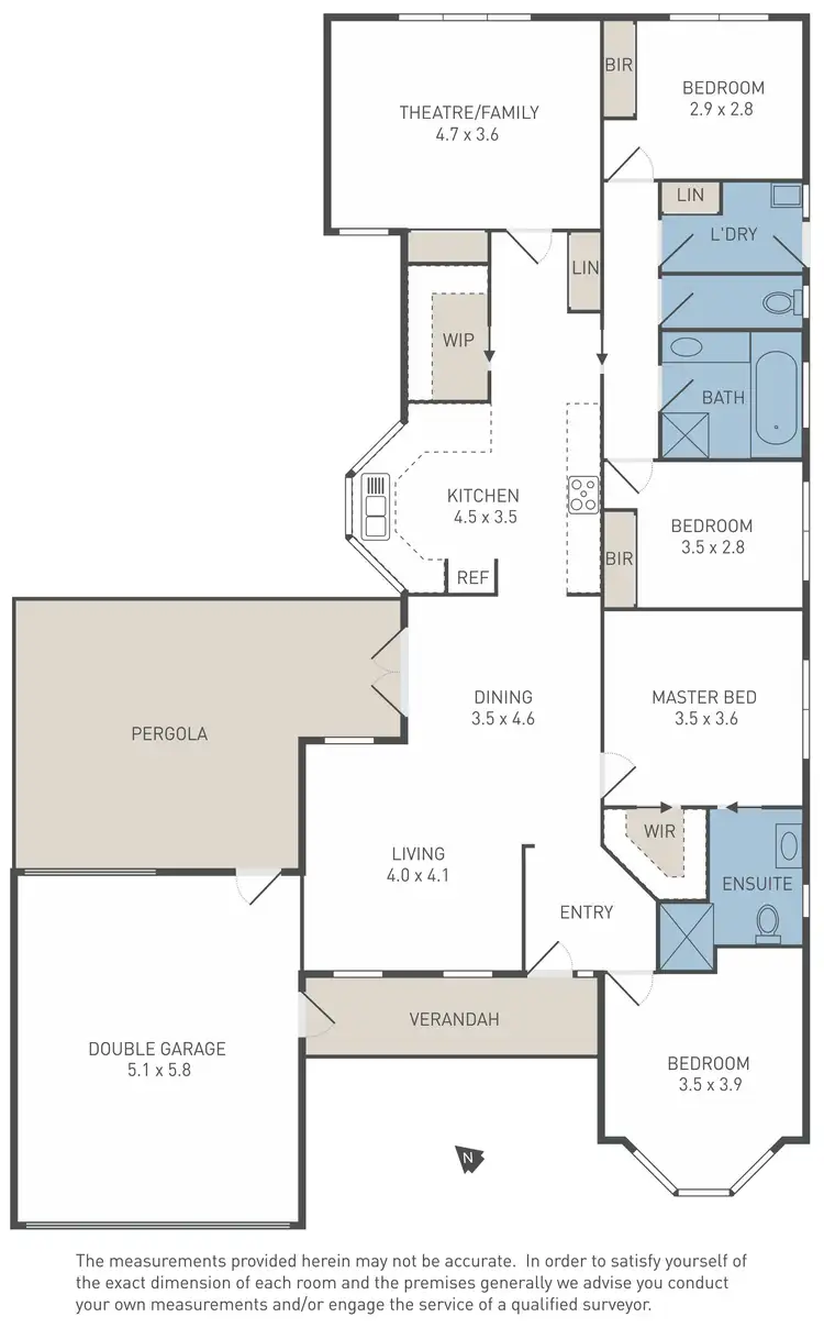 Floorplan of Homely house listing, 3 Fauna Court, Werribee VIC 3030